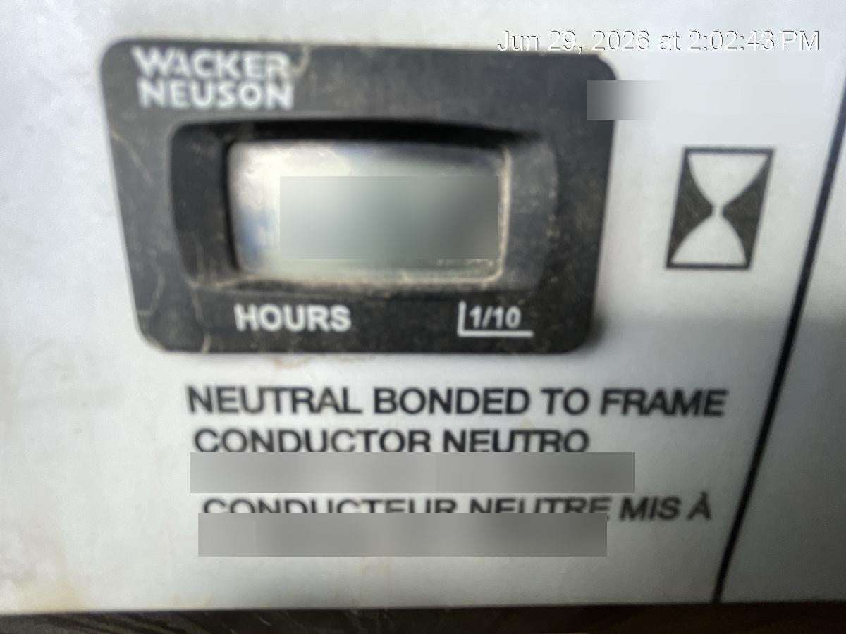 2019 Wacker Neuson LTV6L-MH Wacker Neuson LTV6L Mobile Light Tower w/Fuel Level Sensor Installed