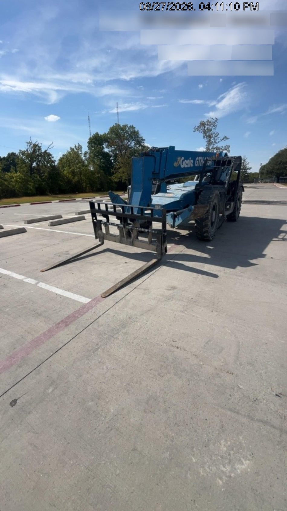 2018 Genie GTH-1056 GTH-1056 w/Open ROPS, FF Tires, Beacon, 48" carriage/forks