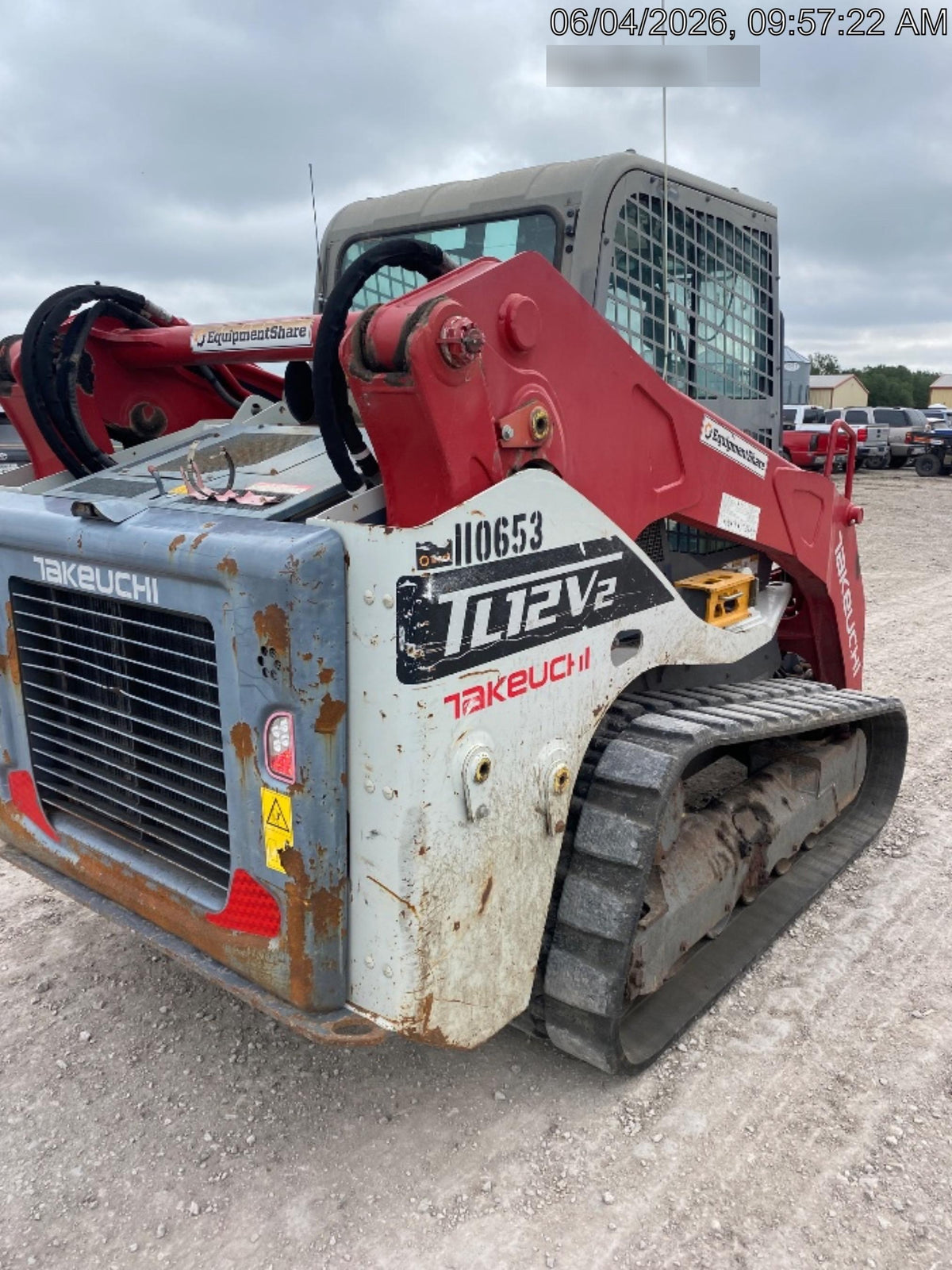2020 Takeuchi TL12V2-CR Cab, Rubber Track