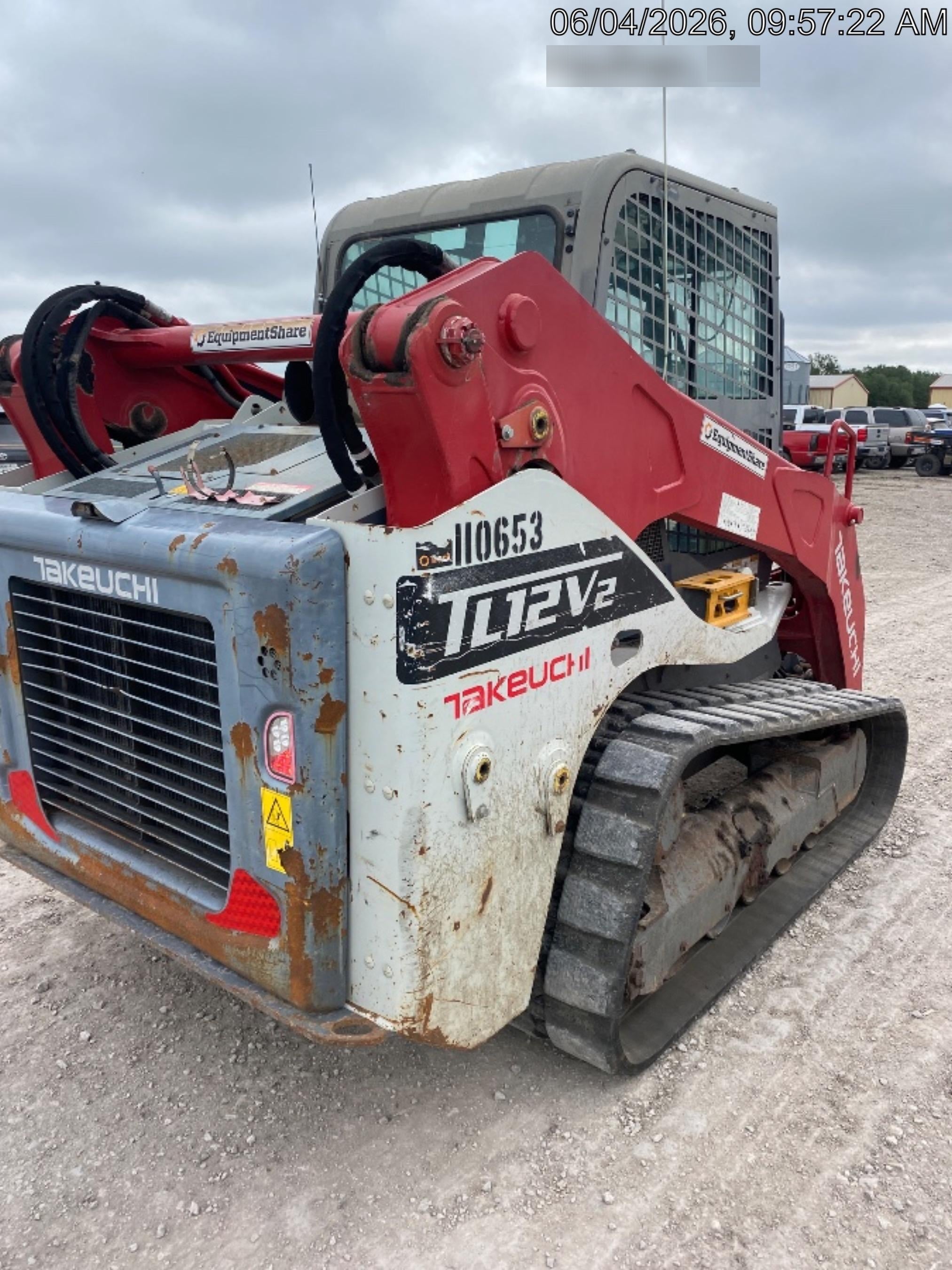 2020 Takeuchi TL12V2-CR Cab, Rubber Track