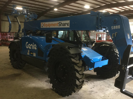 2017 Genie GTH-844 Genie GTH-844, Solid Tires, 60" carriage/forks, Full Cab, Work Lights