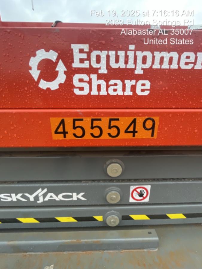 2024 Skyjack SJ3219 Electric Drive, Sld NM Tires, DBcns, RFRails, Power to Platform, T3 + Access Control