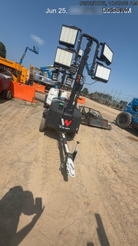 2024 Wacker Neuson LTT4 Diesel, Kohler KDW702, Deep Sea Controller, Auto Start, LED 320W, Bypass Outlet, T3