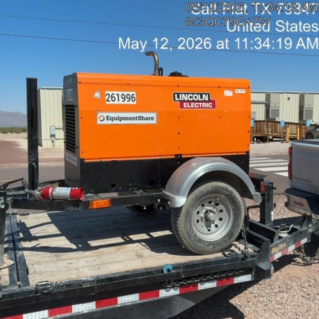 2022 Lincoln Electric LE400 Kubota V1505, Trlr, Cable Rack, Light Kit, ES Decals, T3