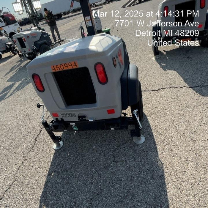 2024 Wacker Neuson LTT4 Diesel, Kohler KDW702, Deep Sea Controller, Auto Start, LED 320W, Bypass Outlet, T3