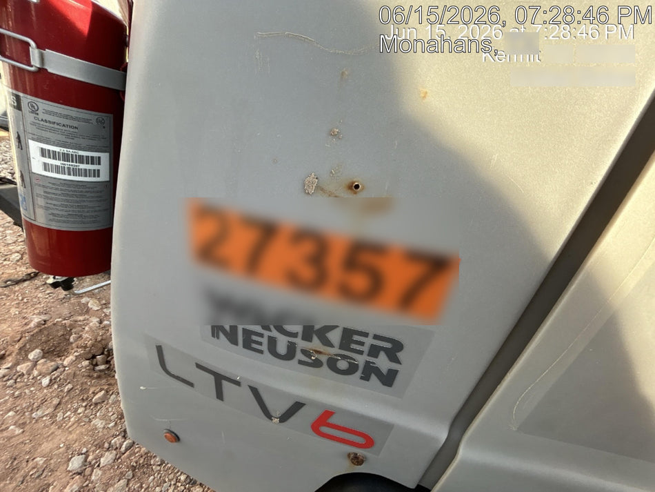 2019 Wacker Neuson LTV6L-MH Standard Options, ES Track Hardware, Fuel Level Sensor