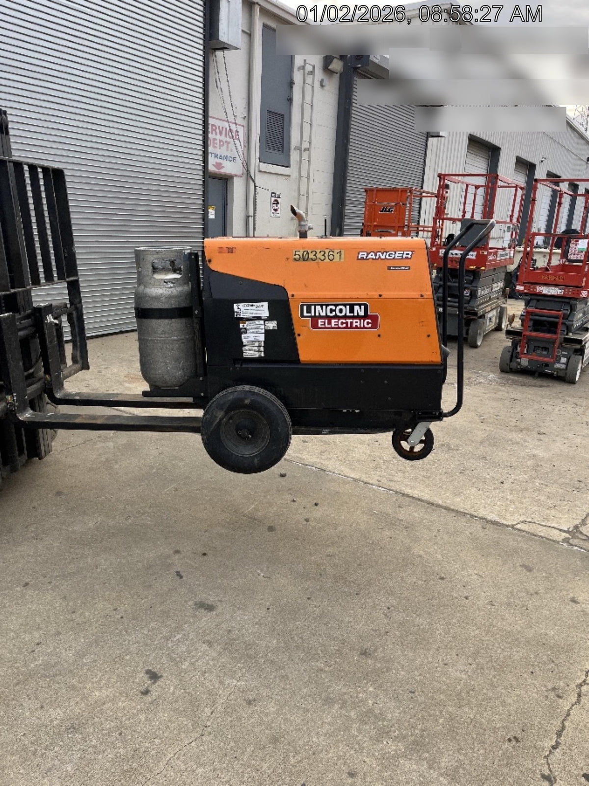2025 LINCOLN ELECTRIC Ranger 305 LPG