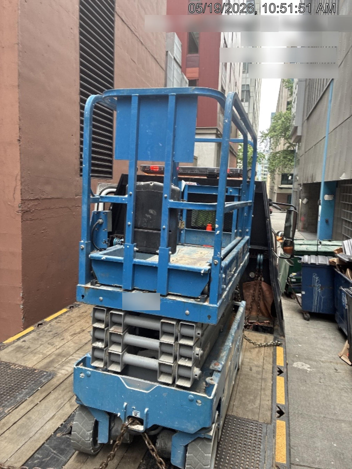 2019 Genie GS-1930 Half Height Swing Gate, 800W Inverter