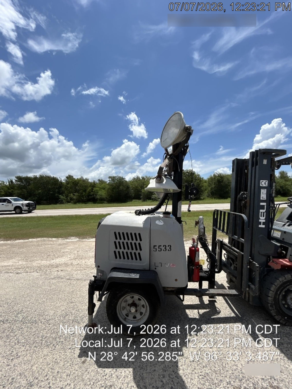 2017 Wacker Neuson LTV6L-MH Wacker Neuson 6 kW Towable Light Generator