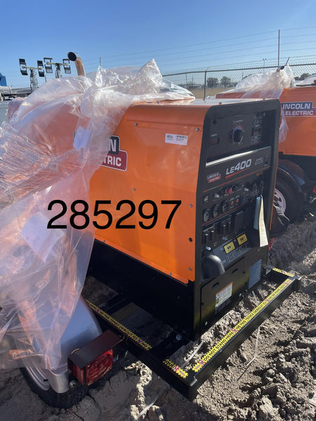 2022 Lincoln Electric LE400 Kubota V1505, Trlr, Cable Rack, Light Kit, ES Decals, T3