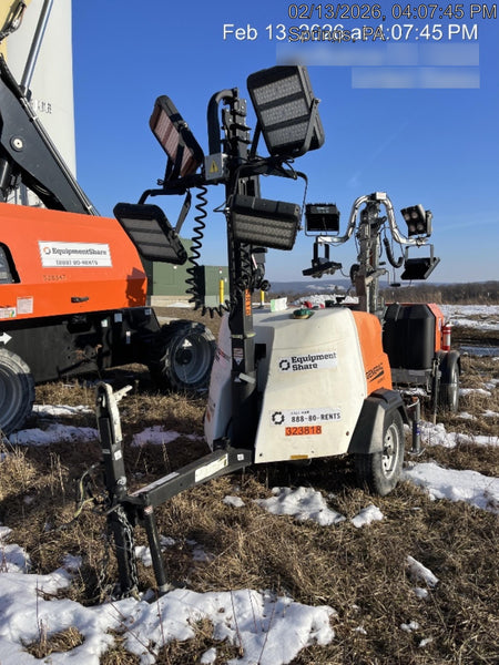 2023 Generac MLT2 Diesel, Flex Switch 120V Input, Powerzone Controller, (4) 320W LED Lights, 4kW Generator, 39.9 Gal Fuel Tank, 2" Ball, T3