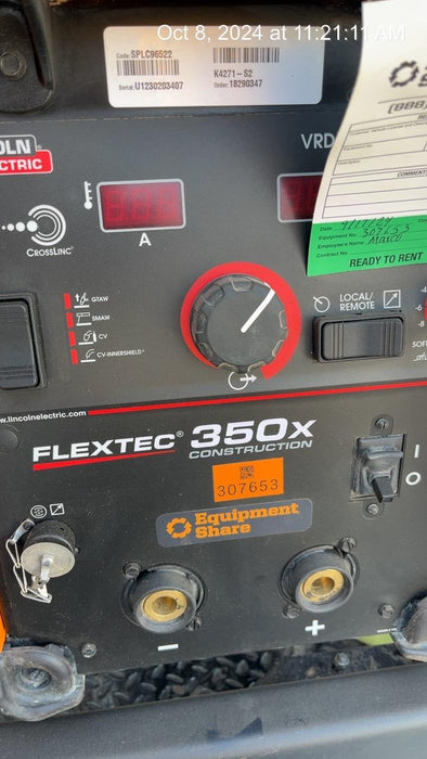 2023 LINCOLN ELECTRIC FLEXTEC 350X