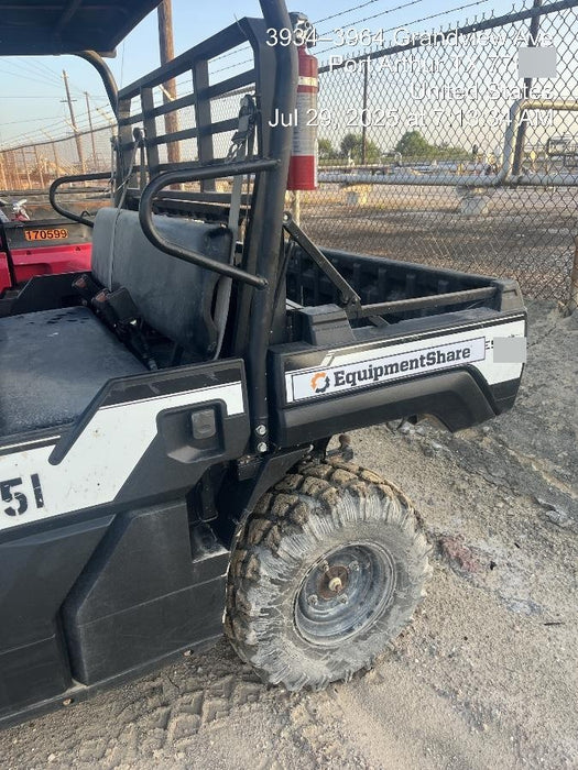 2018 Kawasaki MULE PRO-DX Kawasaki Mule 4x4 Diesel UTV w/Hard Top, Windshield, Beacon, Backup Alarm, ES Keypad/Hardware Installed