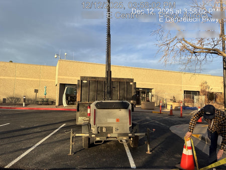Wacker Neuson LTV6K-MH Wacker Neuson LTV6K Mobile Light Tower w/Fuel Level Sensor Installed