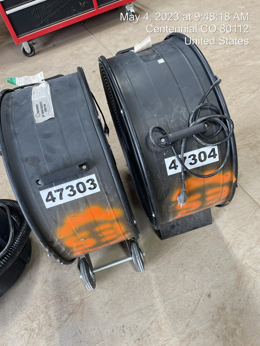 2019 CENTRAL MACHINERY 24" SHOP FAN