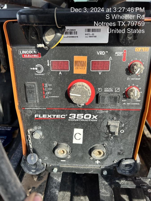 2022 LINCOLN ELECTRIC FLEXTEC 350X