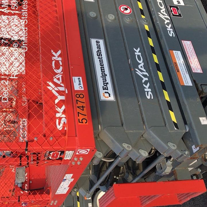 2018 Skyjack SJIII-4632 Standard Rental Specs