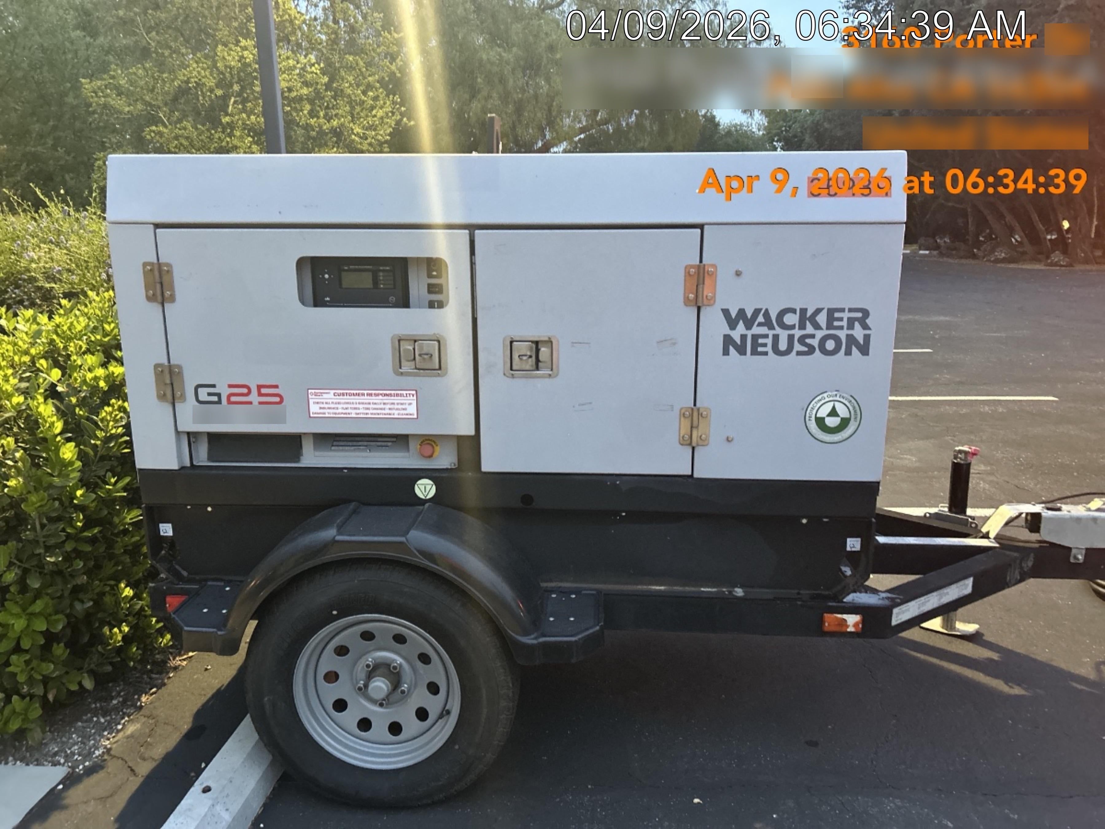 2019 WACKER NEUSON G25