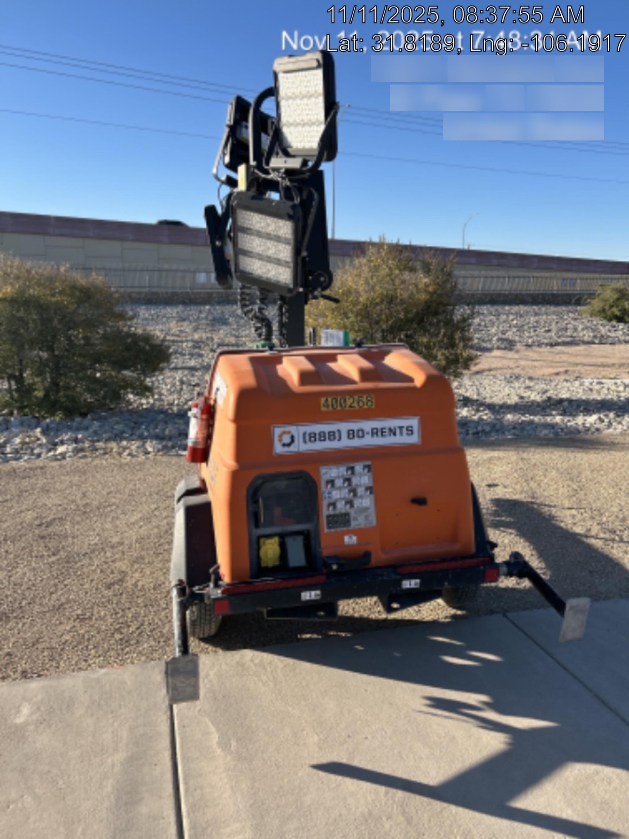 2024 Generac MLT2 Diesel, Flex Switch 120V Input, Powerzone Controller, 
(4) 320W LED Lights, 4kW Generator, 39.9 Gal Fuel Tank, 2" Ball, T3