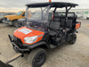 2021 Kubota RTV-X1140W-H Plastic Canopy, Windshield Acrylic Clear, LED Strobe Light, Wire Harness Kit, Back up Alarm