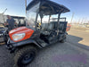 2020 Kubota RTV-X1140W-H 4WD utility cart -LED strobe -Windshield tempered glass -Plastic canopy -Wire harness kit -Backup alarm