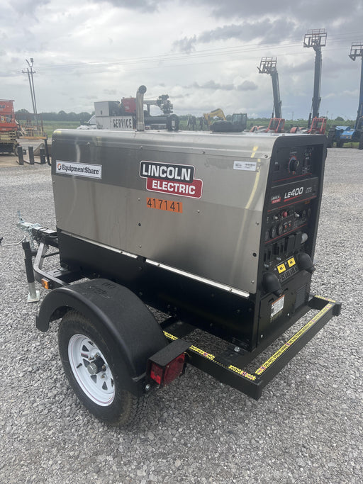 2024 Lincoln Electric LE400 Kubota V1505, Trlr, Cable Rack, Light Kit, ES Decals, T3