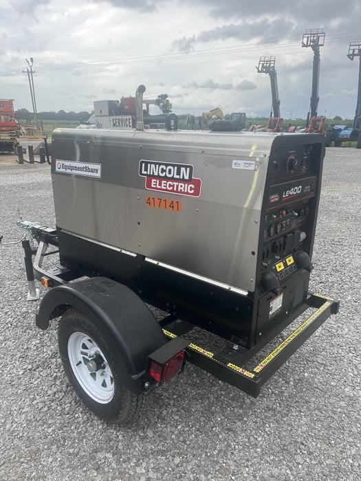 2024 Lincoln Electric LE400 Kubota V1505, Trlr, Cable Rack, Light Kit, ES Decals, T3