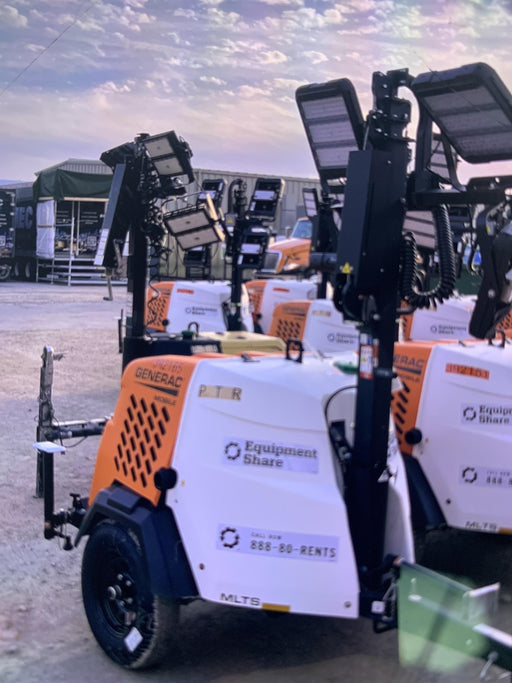 2024 Generac MLT2 Diesel, Flex Switch 120V Input, Powerzone Controller, 
(4) 320W LED Lights, 4kW Generator, 39.9 Gal Fuel Tank, 2" Ball, T3