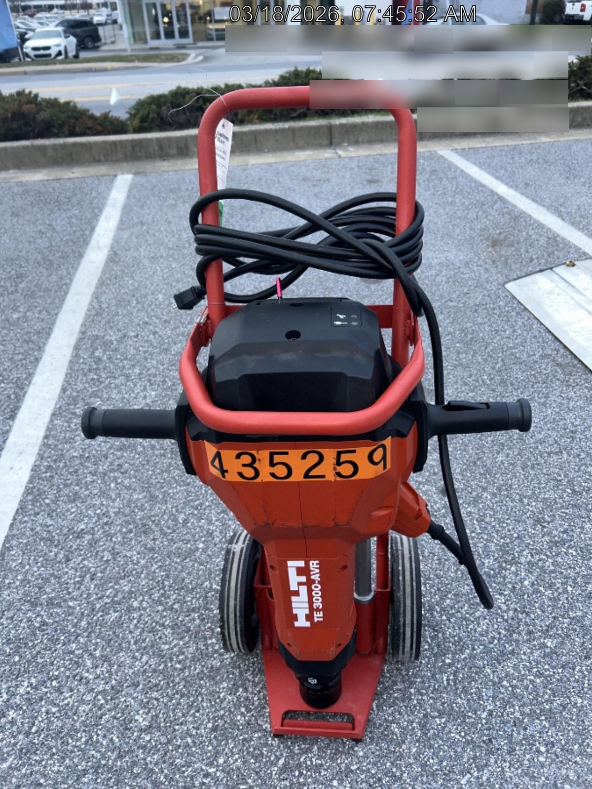 2024 HILTI TE 3000-AVR