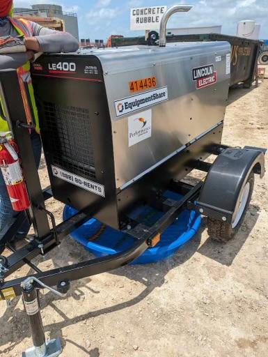 2024 Lincoln Electric LE400 Kubota V1505, Trlr, Cable Rack, Light Kit, ES Decals, T3