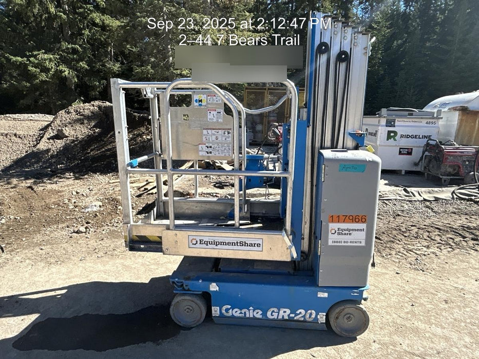 2020 GENIE GR-20
