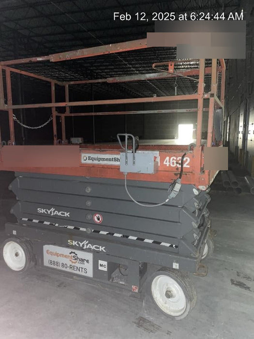 2017 Skyjack SJIII-4632 Skyjack SJ4632, Trojan Battery Set, Extended Warranty 5yr/5k hr