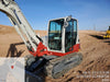 2020 Takeuchi TB290C Cab/Heat/Air, Rubber Tracks, Manual TAG QC