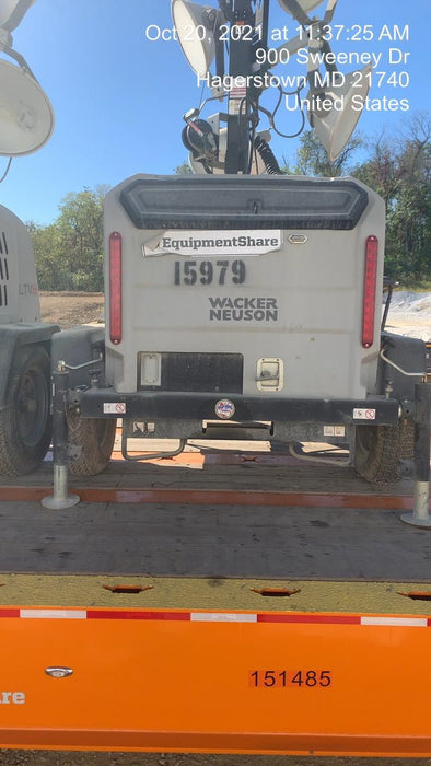 2018 Wacker Neuson LTV6L-MH Wacker Neuson LTV6K Mobile Light Tower