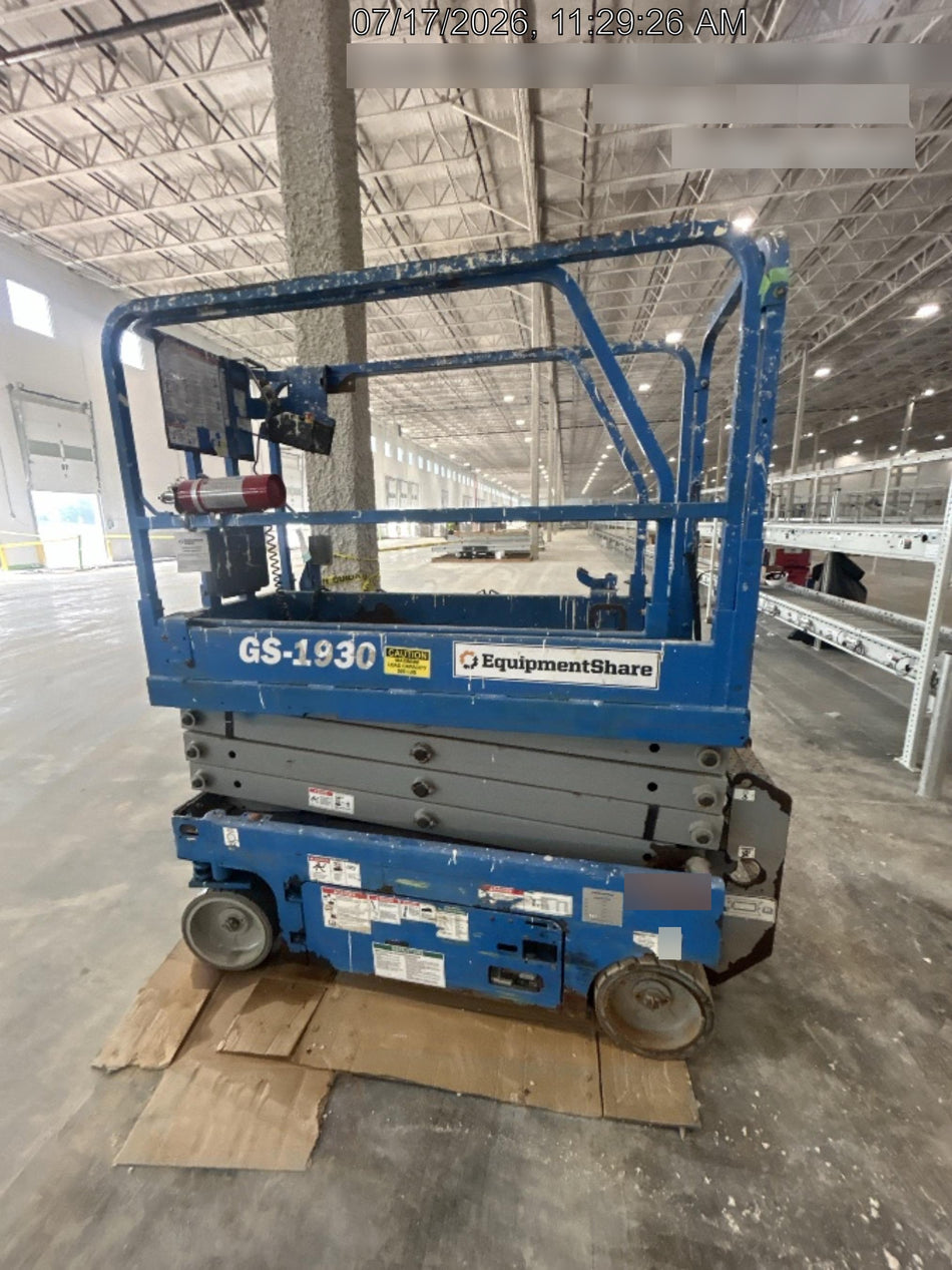 2020 Genie GS-1930 Fixed rails with chain entry gate - Pre A92.20