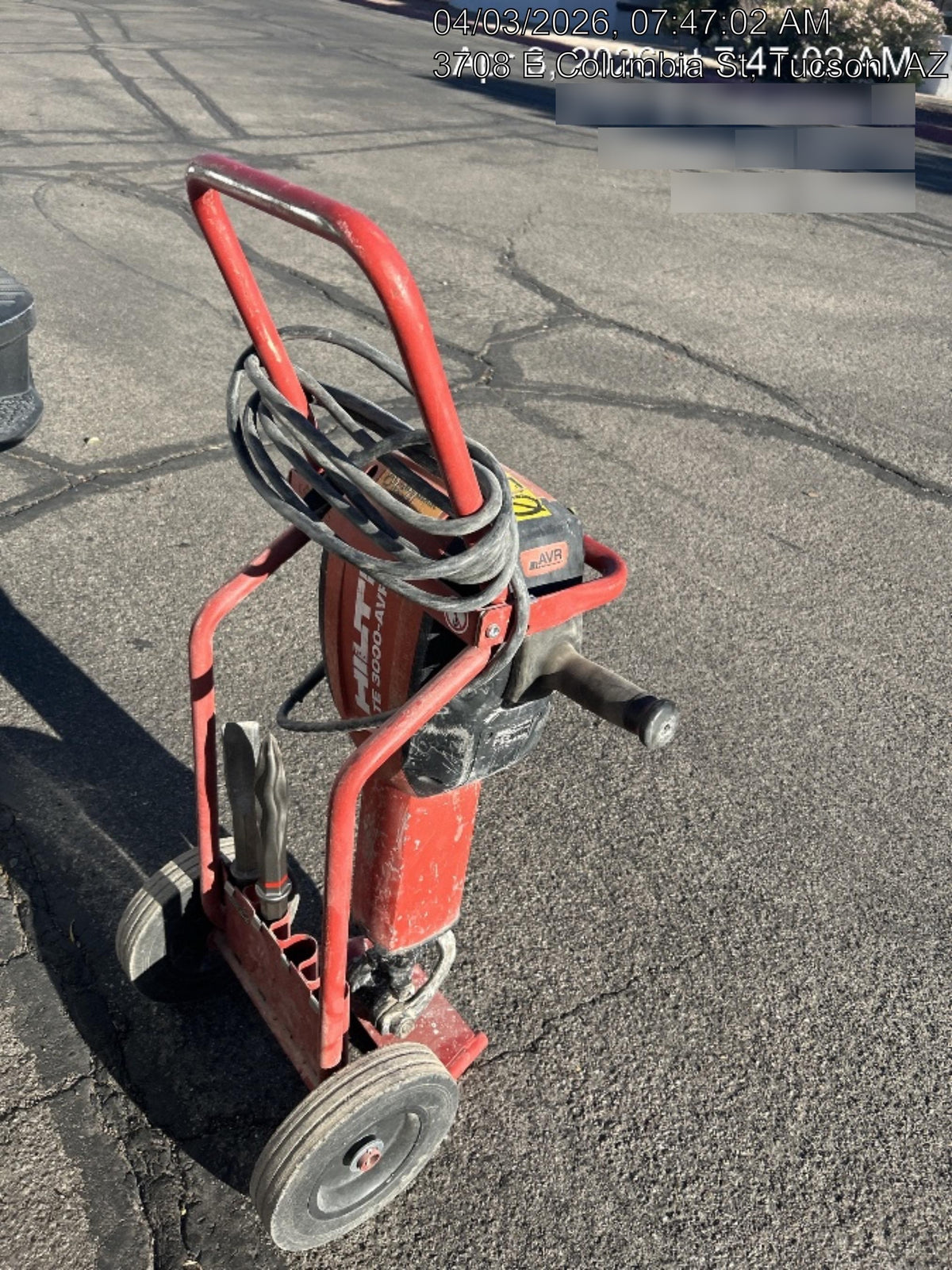 2020 HILTI TE 3000-AVR