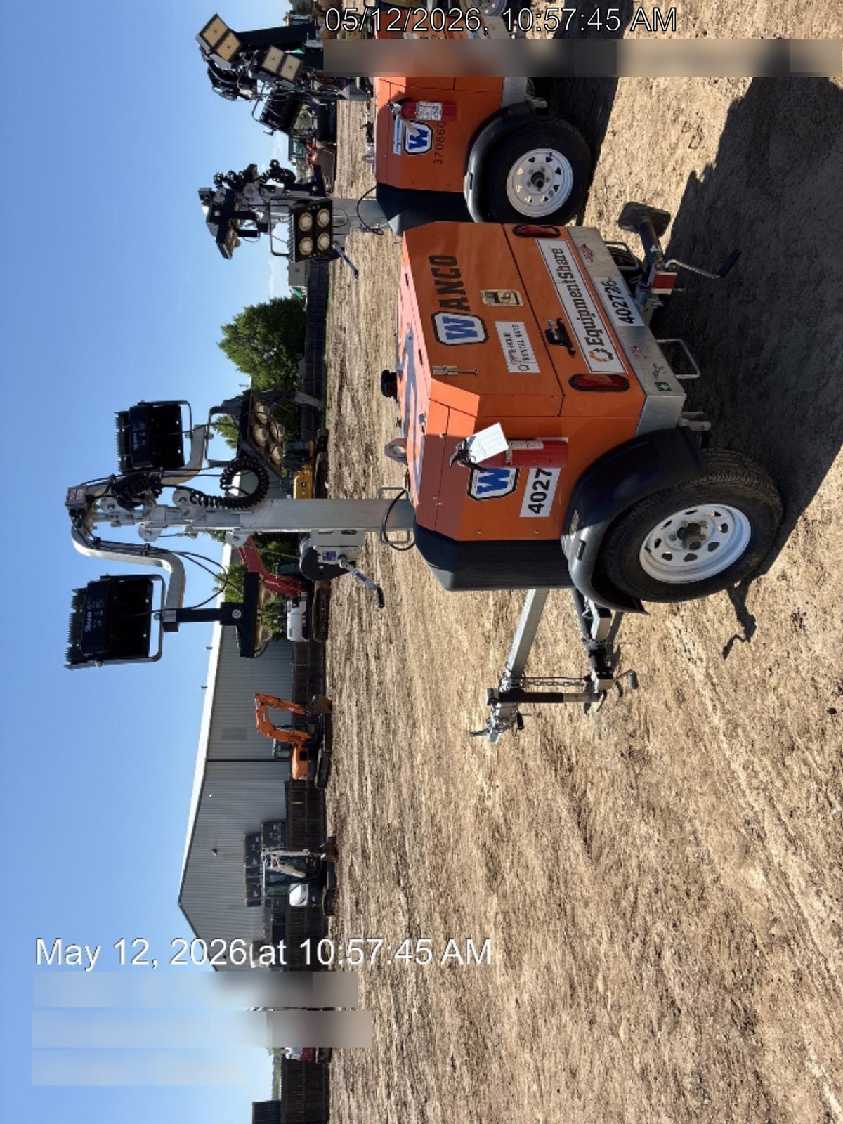 2024 Wanco WLTT-4MM4K Diesel, Deep Sea Controller, Shore Power Plug, Auto Start, (4) 350W LED Floodlights, 4kW Generator, 60 Gal Fuel Tank, 2" Ball, T3