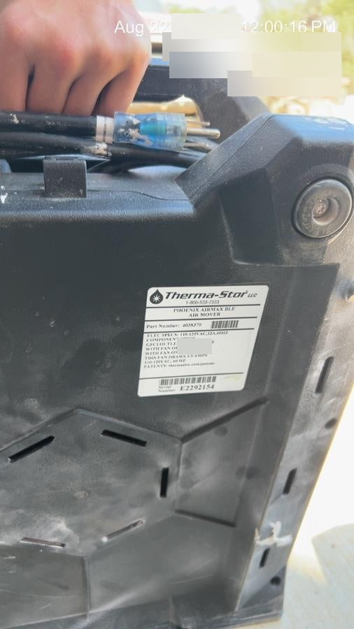 2022 PHOENIX AirMAX Radial Air Mover