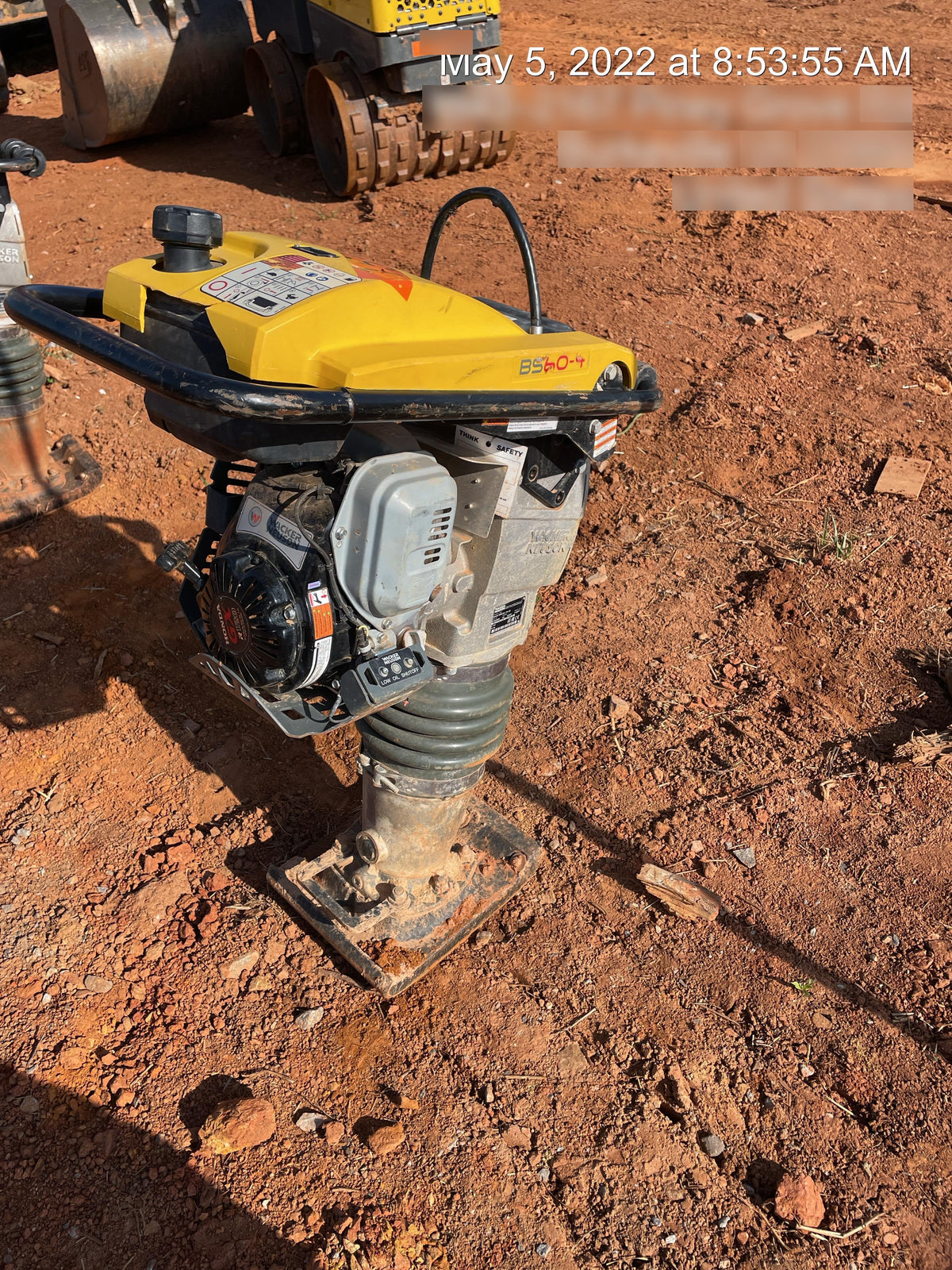 2021 WACKER NEUSON BS60-4As