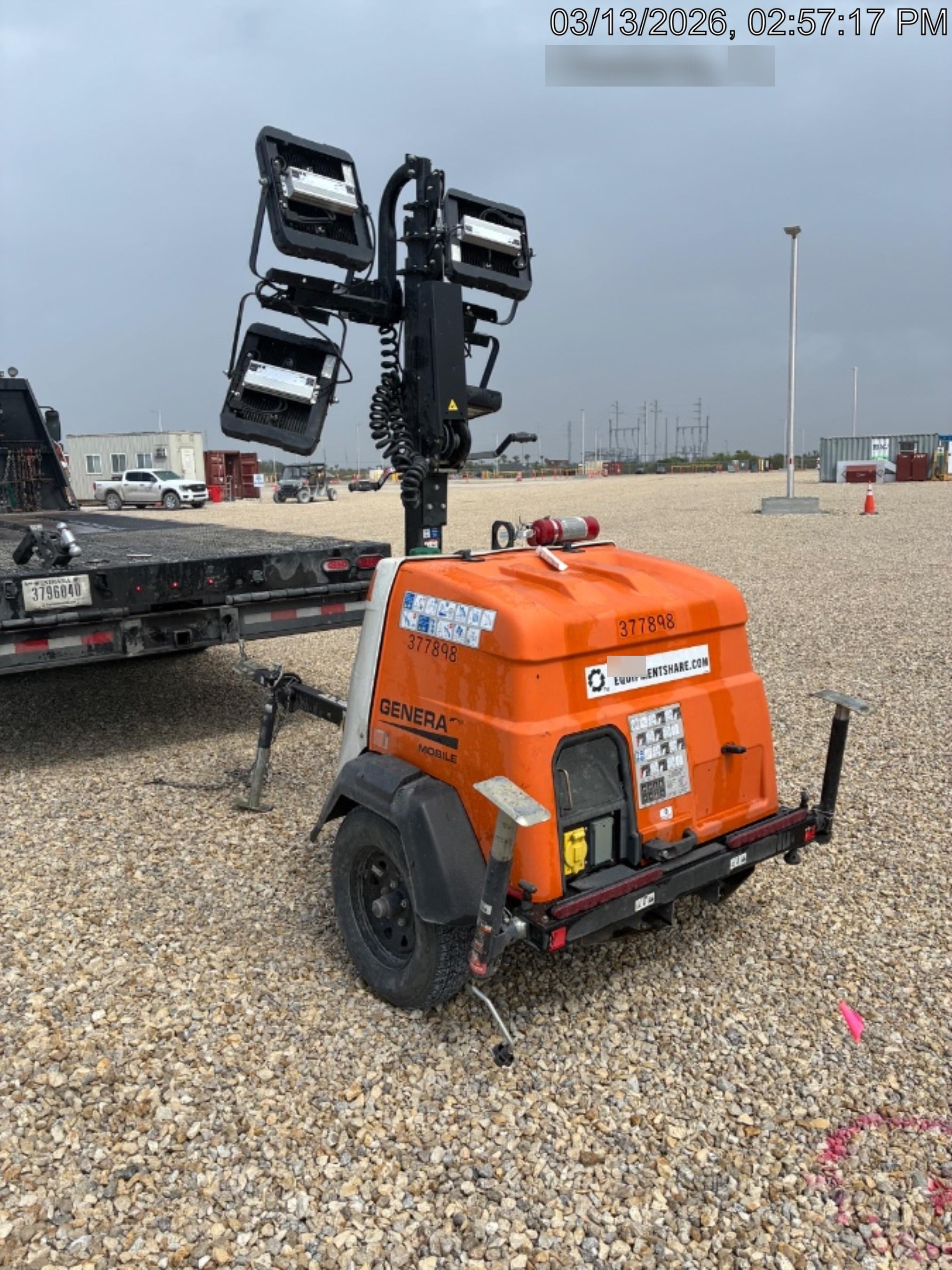 2023 Generac MLT2 Diesel, Flex Switch 120V Input, Powerzone Controller, 
(4) 320W LED Lights, 4kW Generator, 39.9 Gal Fuel Tank, 2" Ball, T3
