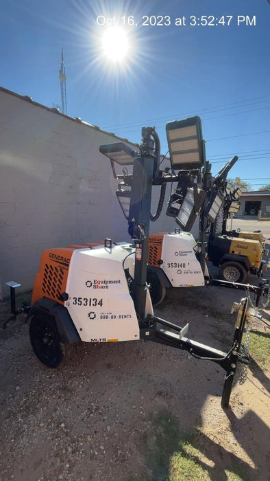 2023 Generac MLT2 Diesel, Flex Switch 120V Input, Powerzone Controller, (4) 320W LED Lights, 4kW Generator, 39.9 Gal Fuel Tank, 2" Ball, T3