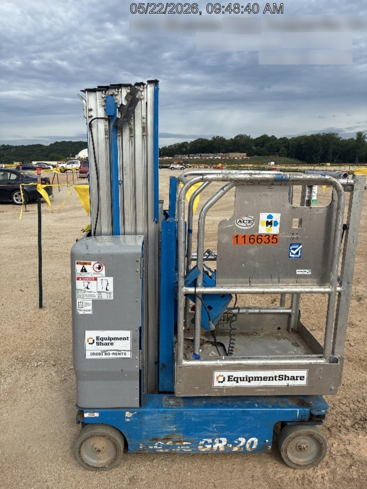 2020 GENIE GR-20