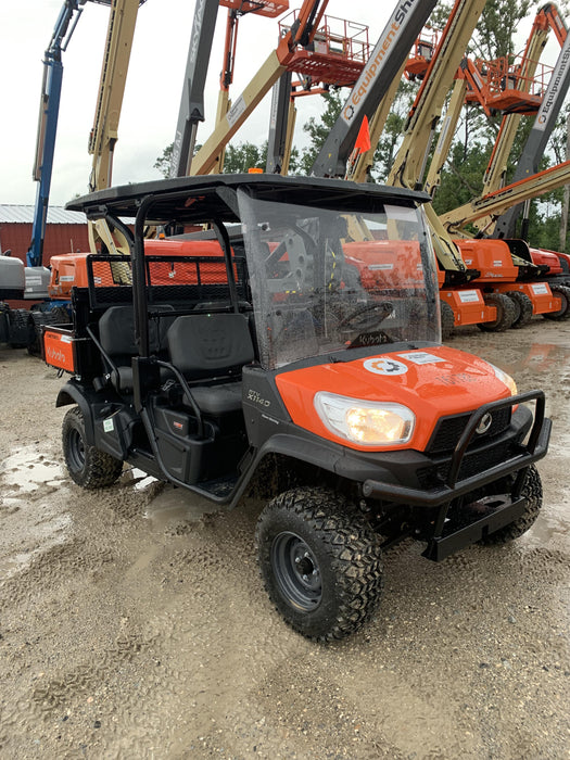 2021 Kubota RTV-X1140W-H Plastic Canopy, Windshield Acrylic Clear, LED Strobe Light, Wire Harness Kit, Back up Alarm