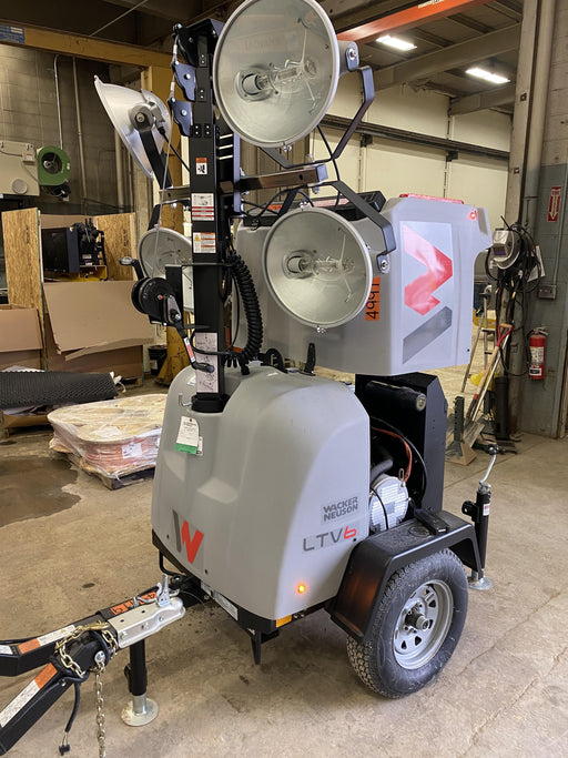 2019 Wacker Neuson LTV6L-MH Mobile Light Tower w/Fuel Level Sensor Installed