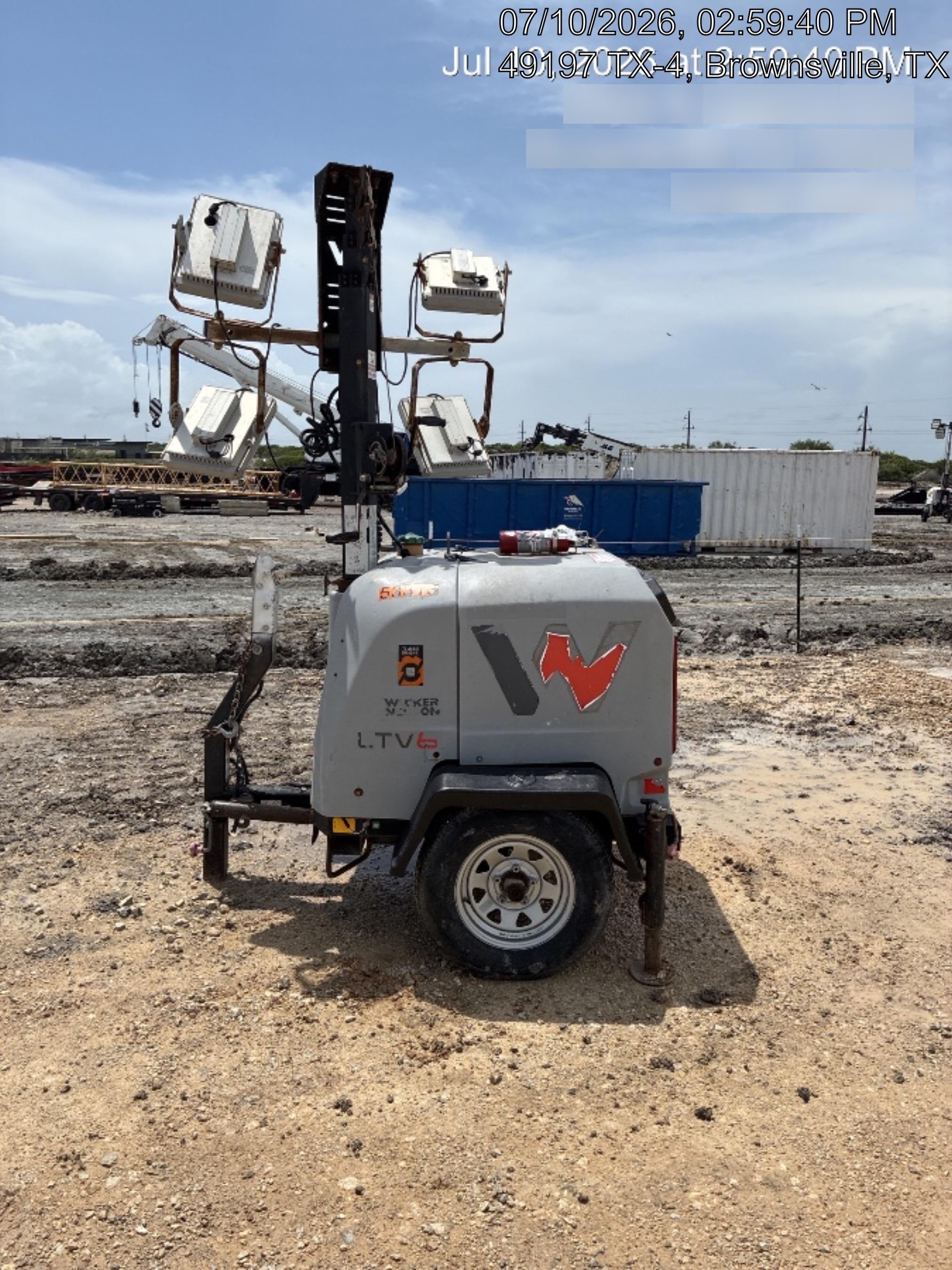 2019 Wacker Neuson LTV6K-LED LED Light Towers