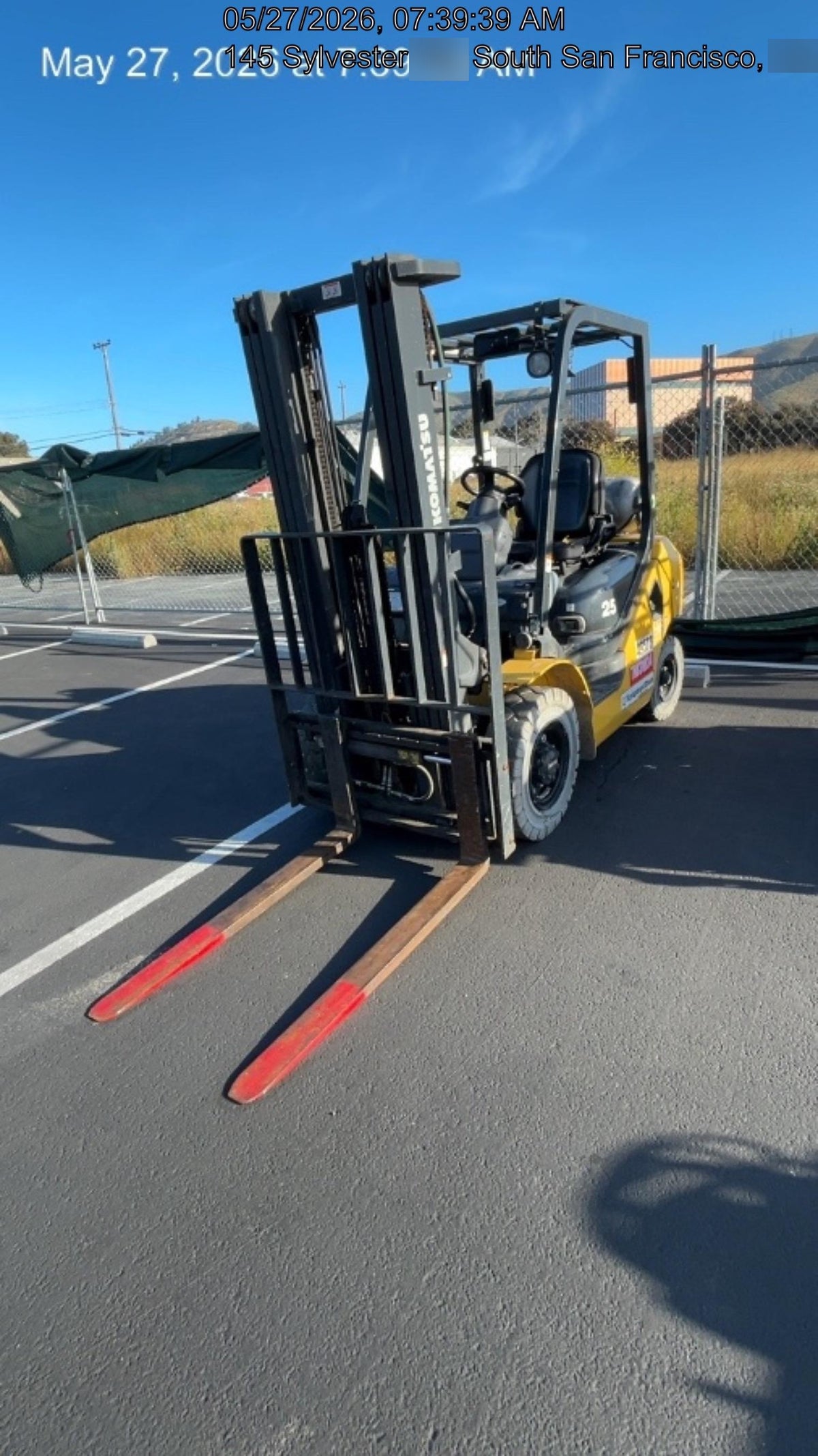2019 KOMATSU FG25T-16
