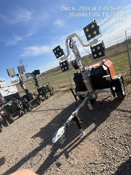 2024 Wanco WLTT-4MM4K Diesel, Deep Sea Controller, Shore Power Plug, Auto Start, (4) 350W LED Floodlights, 4kW Generator, 60 Gal Fuel Tank, 2" Ball, T3