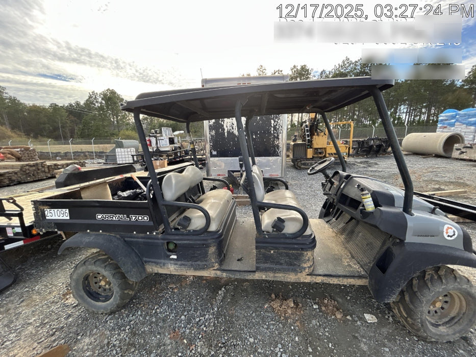 2023 Club Car CA1700D Canopy, Diesel, 4 Passenger