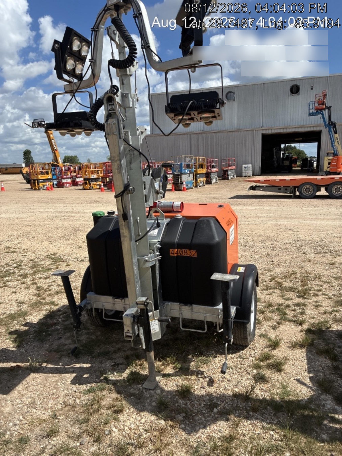 2024 Wanco WLTT-4MM4K Diesel, Deep Sea Controller, Shore Power Plug, Auto Start, (4) 350W LED Floodlights, 4kW Generator, 60 Gal Fuel Tank, 2" Ball, T3
