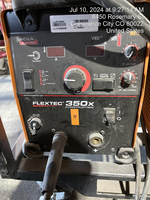 2023 LINCOLN ELECTRIC FLEXTEC 350X